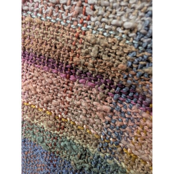 Handwoven Susan Neal Multicolor Boho Tunic Dress Women's Size S / M - Picture 6 of 7